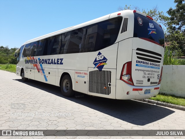 Empresa Gonzalez Transportes y Turismo 16 na cidade de Florianópolis, Santa Catarina, Brasil, por JULIO SILVA. Número da foto: #10901451.