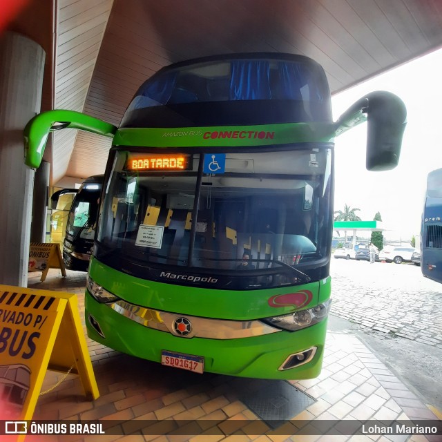 Eucatur - Empresa União Cascavel de Transportes e Turismo 5820 na cidade de Pariquera-Açu, São Paulo, Brasil, por Lohan Mariano. Número da foto: #10900615.