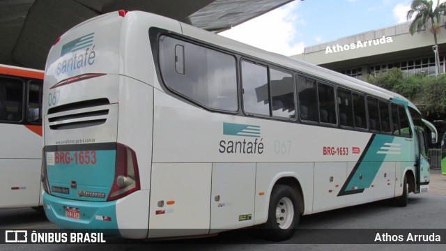 Santa Fé Transportes 067 na cidade de Belo Horizonte, Minas Gerais, Brasil, por Athos Arruda. Número da foto: #10901228.