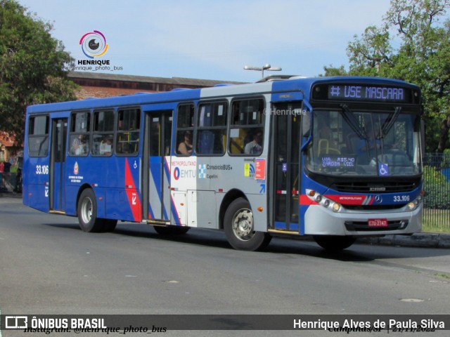 Transportes Capellini 33.106 na cidade de Campinas, São Paulo, Brasil, por Henrique Alves de Paula Silva. Número da foto: #10901286.