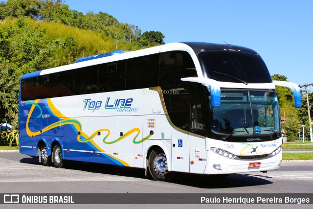 Top Line Turismo 2400 na cidade de Barra do Piraí, Rio de Janeiro, Brasil, por Paulo Henrique Pereira Borges. Número da foto: #10901154.