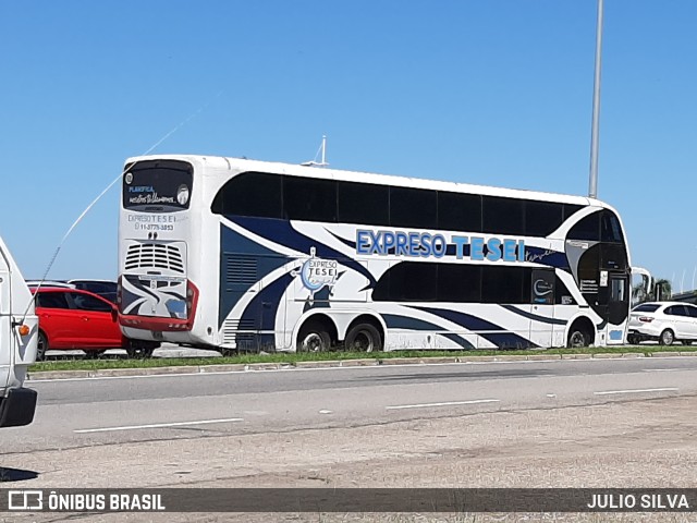 Expreso Tesei Travel 122 na cidade de Florianópolis, Santa Catarina, Brasil, por JULIO SILVA. Número da foto: #10901219.