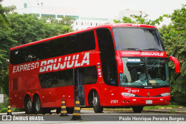 Expreso Brújula 2101 na cidade de São Paulo, São Paulo, Brasil, por Paulo Henrique Pereira Borges. Número da foto: #10901108.