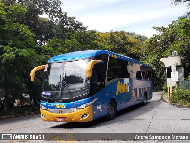 Rápido Expresso Fênix Viação 36525 na cidade de São Paulo, São Paulo, Brasil, por Andre Santos de Moraes. Número da foto: #10900377.