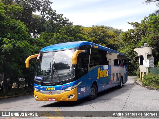 Rápido Expresso Fênix Viação 36525 na cidade de São Paulo, São Paulo, Brasil, por Andre Santos de Moraes. ID da foto: 10900377.