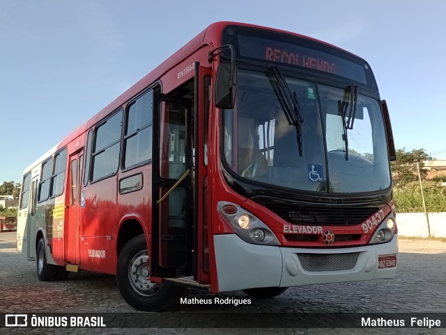 Companhia Coordenadas de Transportes 90437 na cidade de Ribeirão das Neves, Minas Gerais, Brasil, por Matheus  Felipe. ID da foto: 10900723.