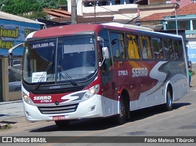 Viação Serro 27913 na cidade de Três Corações, Minas Gerais, Brasil, por Fábio Mateus Tibúrcio. ID da foto: 10900265.