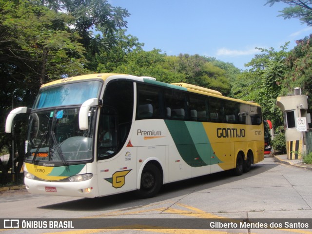 Empresa Gontijo de Transportes 17180 na cidade de São Paulo, São Paulo, Brasil, por Gilberto Mendes dos Santos. Número da foto: #10899459.