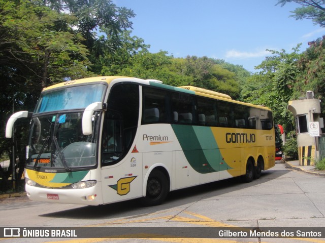 Empresa Gontijo de Transportes 17180 na cidade de São Paulo, São Paulo, Brasil, por Gilberto Mendes dos Santos. ID da foto: 10899459.