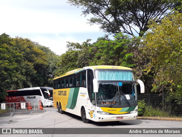 Empresa Gontijo de Transportes 14000 na cidade de São Paulo, São Paulo, Brasil, por Andre Santos de Moraes. ID da foto: 10900290.