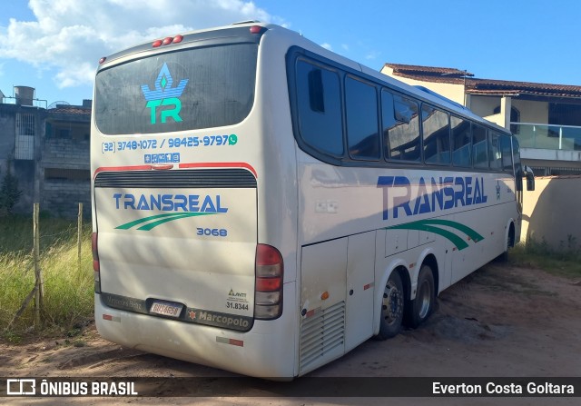 Transreal 3068 na cidade de Piúma, Espírito Santo, Brasil, por Everton Costa Goltara. Número da foto: #10900022.
