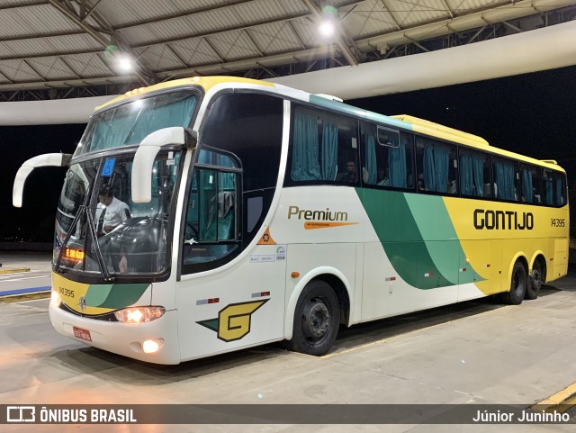 Empresa Gontijo de Transportes 14395 na cidade de Marília, São Paulo, Brasil, por Júnior Juninho. Número da foto: #10901672.