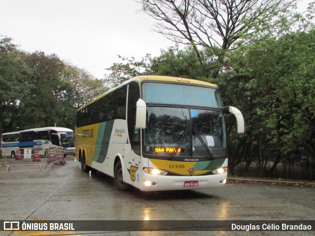 Empresa Gontijo de Transportes 17335 na cidade de São Paulo, São Paulo, Brasil, por Douglas Célio Brandao. ID da foto: 10903572.