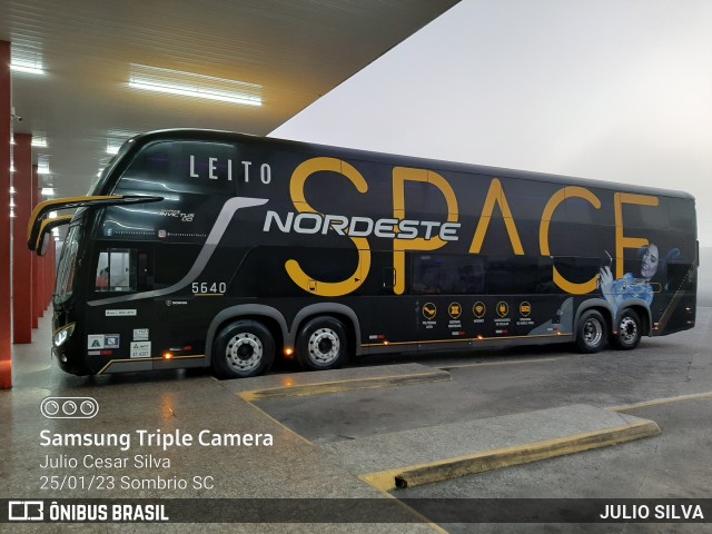 Expresso Nordeste 5640 na cidade de Sombrio, Santa Catarina, Brasil, por JULIO SILVA. Número da foto: #10901717.
