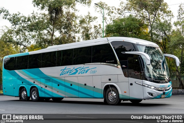 Turistar 2508 na cidade de Gustavo A. Madero, Ciudad de México, México, por Omar Ramírez Thor2102. Número da foto: #10902156.
