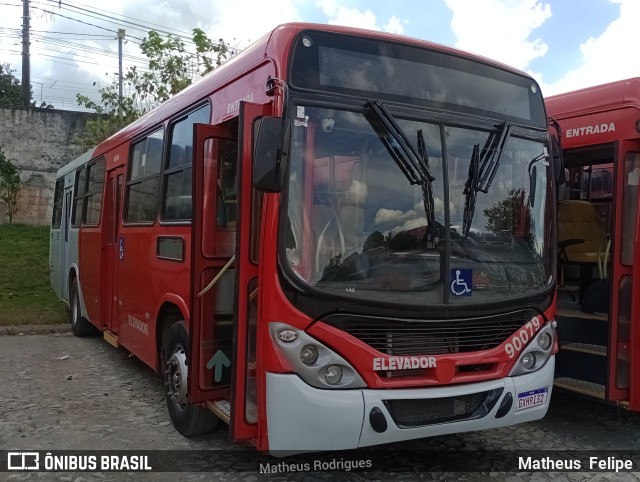 Companhia Coordenadas de Transportes 90079 na cidade de Ribeirão das Neves, Minas Gerais, Brasil, por Matheus  Felipe. ID da foto: 10903196.