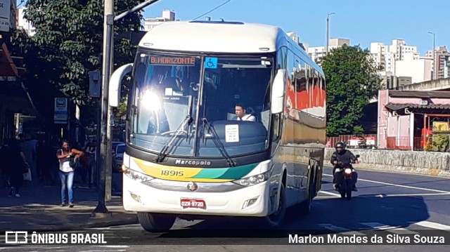 Empresa Gontijo de Transportes 18915 na cidade de Belo Horizonte, Minas Gerais, Brasil, por Marlon Mendes da Silva Souza. Número da foto: #10903764.