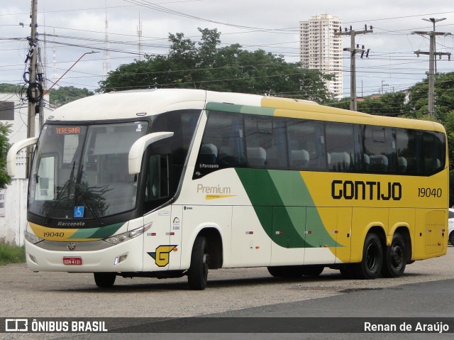 Empresa Gontijo de Transportes 19040 na cidade de Teresina, Piauí, Brasil, por Renan de Araújo. Número da foto: #10902185.