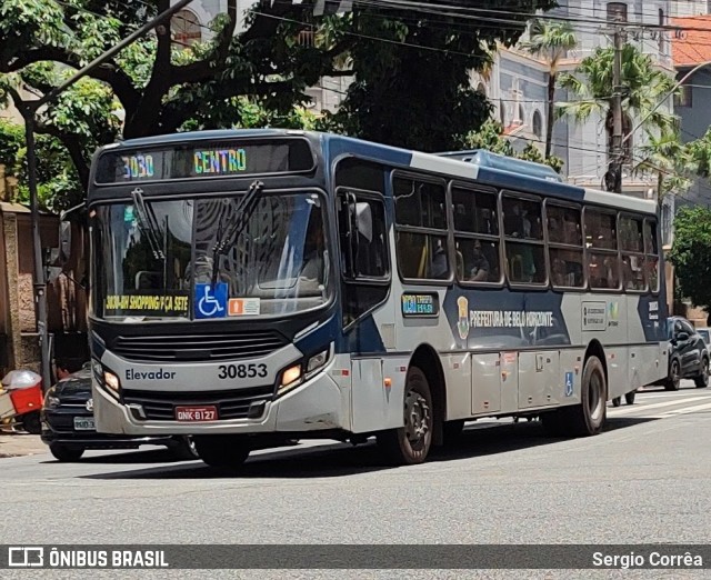 Auto Omnibus Nova Suissa 30853 na cidade de Belo Horizonte, Minas Gerais, Brasil, por Sergio Corrêa. ID da foto: 10903625.