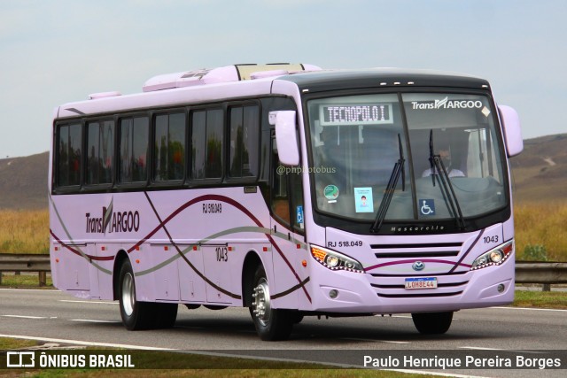 TransMargoo 1043 na cidade de Porto Real, Rio de Janeiro, Brasil, por Paulo Henrique Pereira Borges. Número da foto: #10903461.