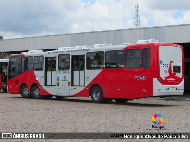 Itajaí Transportes Coletivos 2075 na cidade de Campinas, São Paulo, Brasil, por Henrique Alves de Paula Silva. Número da foto: #10903632.