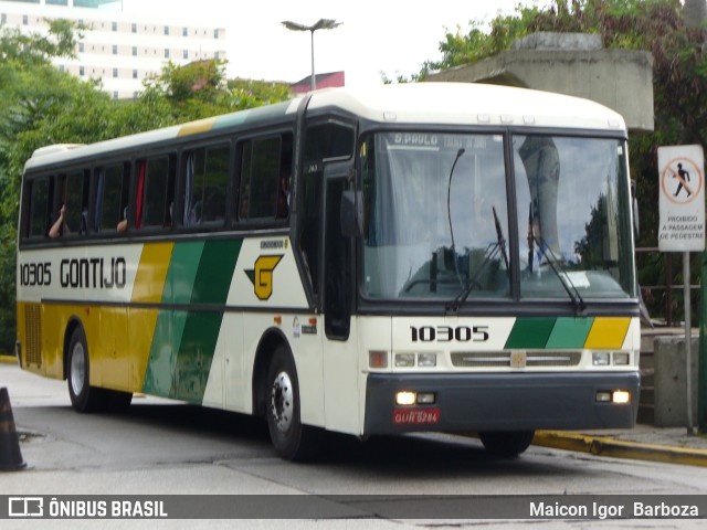 Empresa Gontijo de Transportes 10305 na cidade de São Paulo, São Paulo, Brasil, por Maicon Igor  Barboza. ID da foto: 10902775.