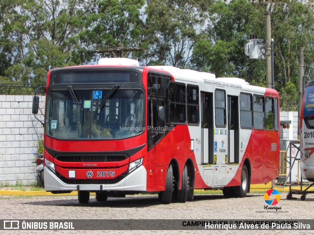 Itajaí Transportes Coletivos 2075 na cidade de Campinas, São Paulo, Brasil, por Henrique Alves de Paula Silva. Número da foto: #10903621.