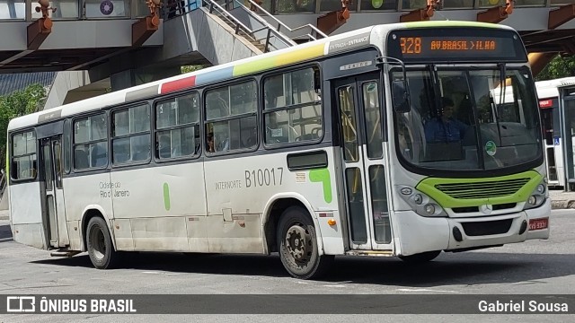 Transportes Paranapuan B10017 na cidade de Rio de Janeiro, Rio de Janeiro, Brasil, por Gabriel Sousa. Número da foto: #10903485.