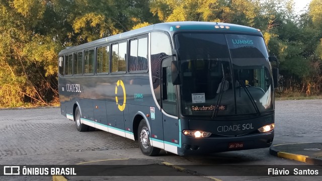 Viação Cidade Sol 5020 na cidade de Cruz das Almas, Bahia, Brasil, por Flávio  Santos. Número da foto: #10903509.