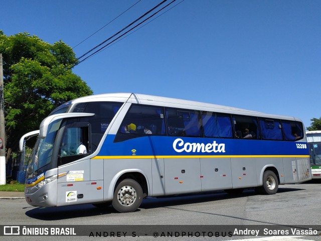 Viação Cometa 12288 na cidade de São Paulo, São Paulo, Brasil, por Andrey  Soares Vassão. Número da foto: #10904375.