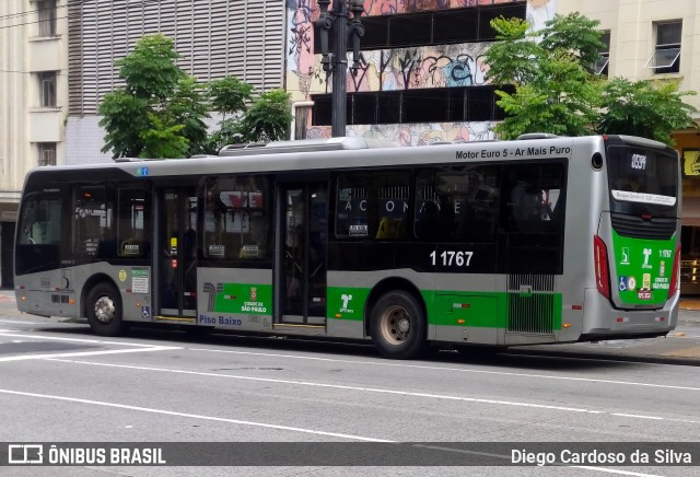 Viação Santa Brígida 1 1767 na cidade de São Paulo, São Paulo, Brasil, por Diego Cardoso da Silva. ID da foto: 10904479.