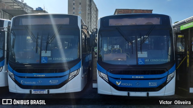 Viação Verdun B71092 na cidade de Rio de Janeiro, Rio de Janeiro, Brasil, por Victor  Oliveira. Número da foto: #10907101.