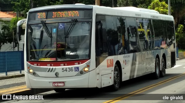 Next Mobilidade - ABC Sistema de Transporte 5436 na cidade de São Paulo, São Paulo, Brasil, por cle giraldi. ID da foto: 10904980.