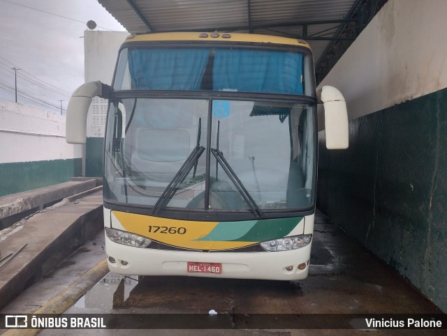 Empresa Gontijo de Transportes 17260 na cidade de Aracaju, Sergipe, Brasil, por Vinicius Palone. ID da foto: 10904956.