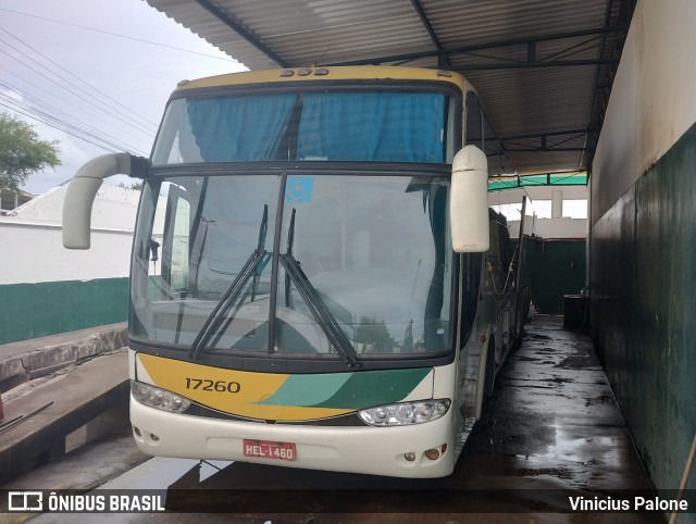 Empresa Gontijo de Transportes 17260 na cidade de Aracaju, Sergipe, Brasil, por Vinicius Palone. ID da foto: 10904942.