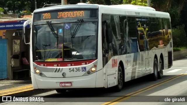 Next Mobilidade - ABC Sistema de Transporte 5436 na cidade de São Paulo, São Paulo, Brasil, por cle giraldi. ID da foto: 10905003.