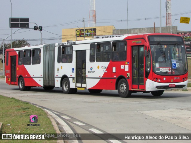 Itajaí Transportes Coletivos 2913 na cidade de Campinas, São Paulo, Brasil, por Henrique Alves de Paula Silva. Número da foto: #10904982.