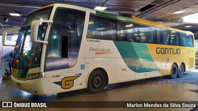 Empresa Gontijo de Transportes 12775 na cidade de Belo Horizonte, Minas Gerais, Brasil, por Marlon Mendes da Silva Souza. Número da foto: #10904176.