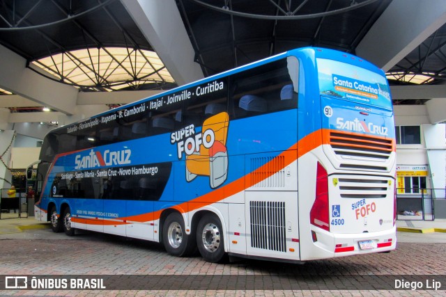 VUSC - Viação União Santa Cruz 4500 na cidade de Joinville, Santa Catarina, Brasil, por Diego Lip. Número da foto: #10906526.