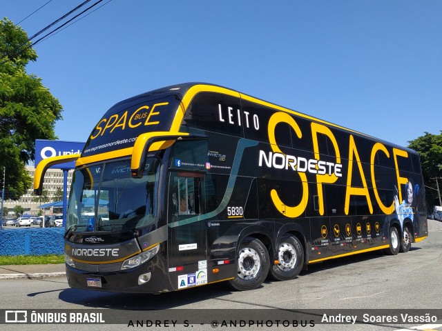 Expresso Nordeste 5830 na cidade de São Paulo, São Paulo, Brasil, por Andrey  Soares Vassão. Número da foto: #10904886.