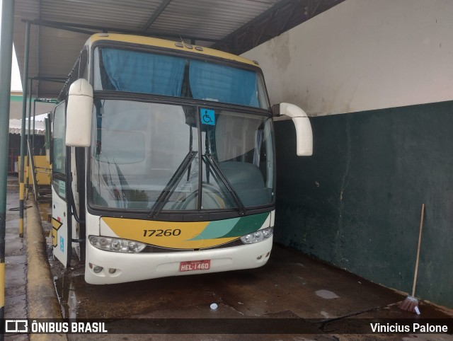 Empresa Gontijo de Transportes 17260 na cidade de Aracaju, Sergipe, Brasil, por Vinicius Palone. ID da foto: 10904948.