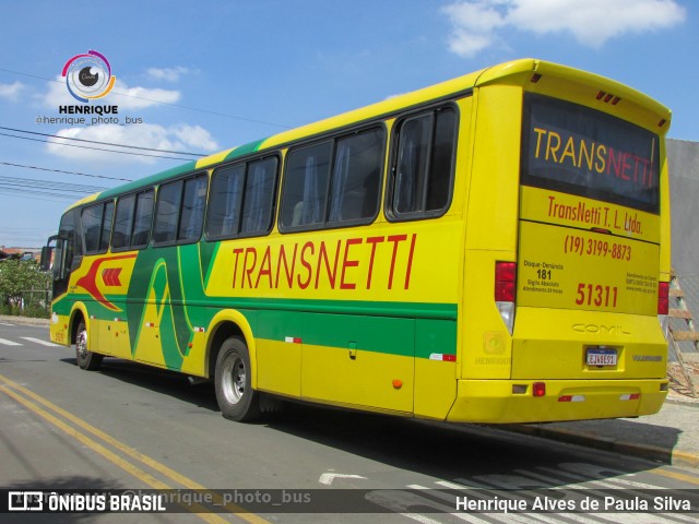 Trans Netti 51311 na cidade de Salto, São Paulo, Brasil, por Henrique Alves de Paula Silva. Número da foto: #10904918.