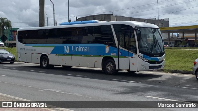 Unimar Transportes 18174 na cidade de Serra, Espírito Santo, Brasil, por Marcos Demetrio. ID da foto: 10904844.