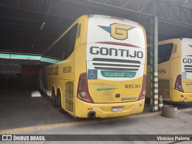 Empresa Gontijo de Transportes 18530 na cidade de Aracaju, Sergipe, Brasil, por Vinicius Palone. Número da foto: #10904971.
