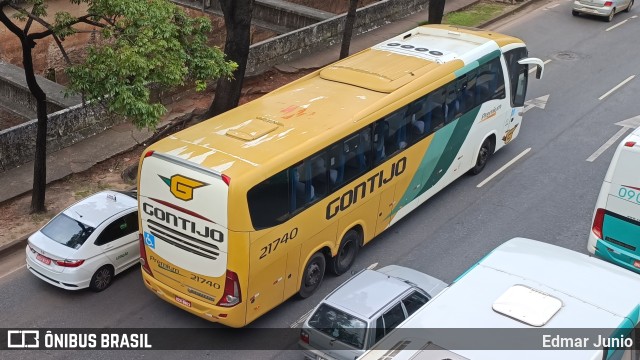 Empresa Gontijo de Transportes 21740 na cidade de Belo Horizonte, Minas Gerais, Brasil, por Edmar Junio. ID da foto: 10907717.