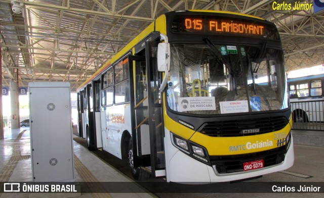 HP Transportes Coletivos 20066 na cidade de Goiânia, Goiás, Brasil, por Carlos Júnior. Número da foto: #10906810.