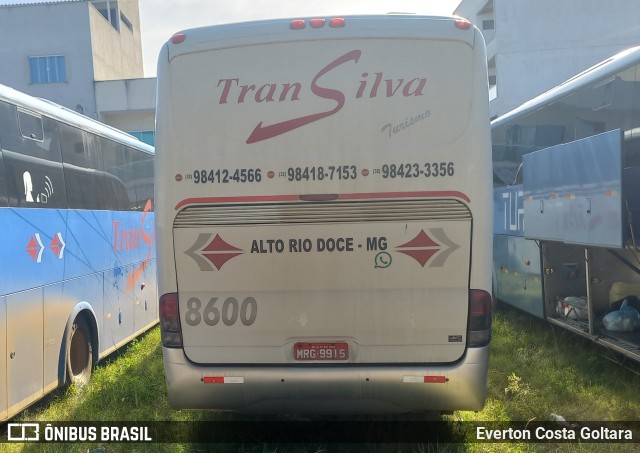 TranSilva Turismo 8600 na cidade de Piúma, Espírito Santo, Brasil, por Everton Costa Goltara. Número da foto: #10905068.