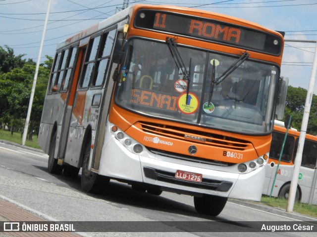 Expresso Nossa Senhora da Glória B06031 na cidade de Nova Iguaçu, Rio de Janeiro, Brasil, por Augusto César. Número da foto: #10906783.