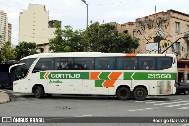 Empresa Gontijo de Transportes 21560 na cidade de Belo Horizonte, Minas Gerais, Brasil, por Rodrigo Barraza. Número da foto: #10907160.