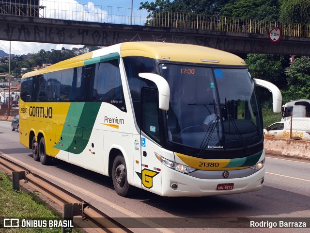 Empresa Gontijo de Transportes 21380 na cidade de Belo Horizonte, Minas Gerais, Brasil, por Rodrigo Barraza. Número da foto: #10906715.